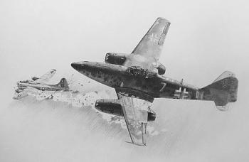 ME-262x B-17